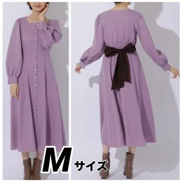 윌 셀렉션 백리본 원피스 M 사이즈