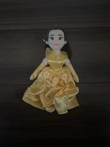 디즈니 벨 봉제 인형 배지