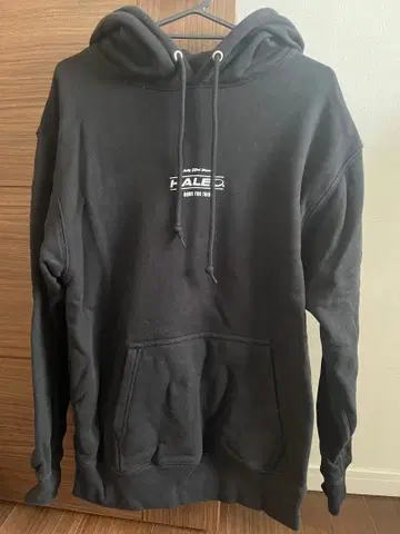HALEO 블랙 후드티