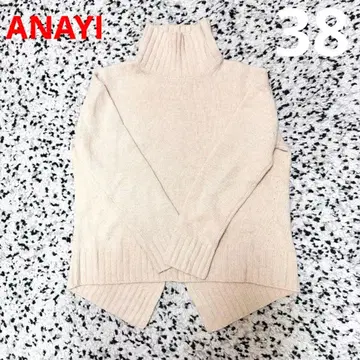 ANAYI 아나이 니트 스웨터 하이넥 니트 터틀넥