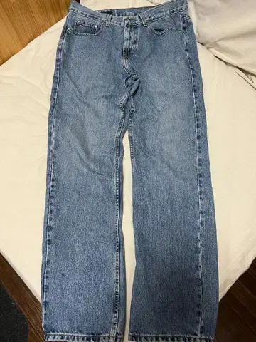 TOMMY HILFIGER 스트레이트 데님 라이트 블루