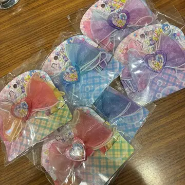 프리큐어 리본 액세서리 6개 세트