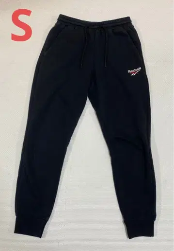 Reebok 스웨트 팬츠 S 사이즈 블랙