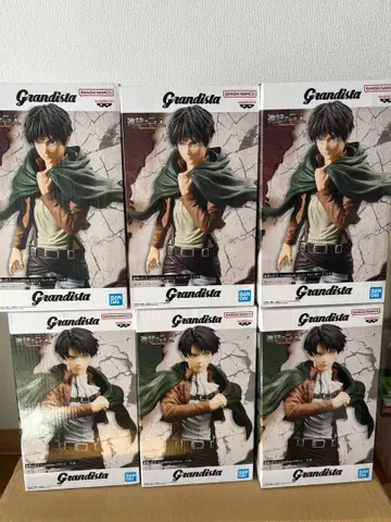 진격의 거인 Grandista 리바이 엘렌 피규어 2종 6세트