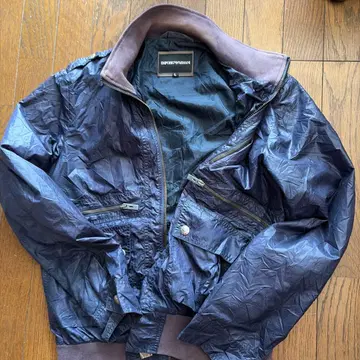 EMPORIO ARMANI 네이비 점퍼 L