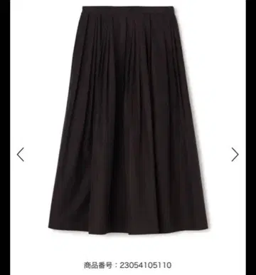 갤러리 바이 코튼 폴리에스테르 웨더 랜덤 택 플리츠 스커트