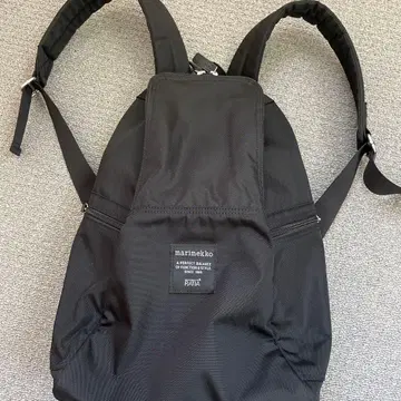 marimekko 블랙 백팩