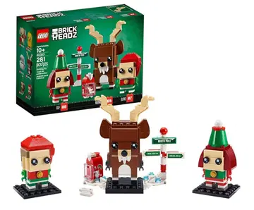 레고(LEGO) 브릭헤즈 루돌프 엘프와 엘피 40353