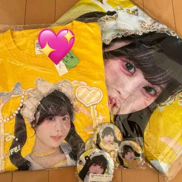 iLiFE! 후쿠마루 우사 T셔츠 타월 캔뱃지