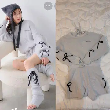 젤라또피케 리본 페더 올인원 룸웨어