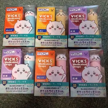 치이카와 VICKS 메디케이티드 드롭스