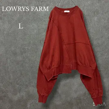 로리즈팜 [ S ] 리메이크 기모 쭈리 풀오버 맨투맨 숏 기장