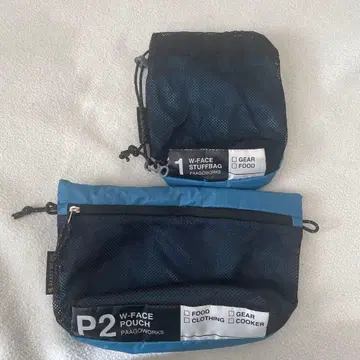[새상품급] W-FACE STUFFBAG & POUCH 세트