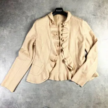 Harrods 해롯 울 프릴 볼레로 가디건 2