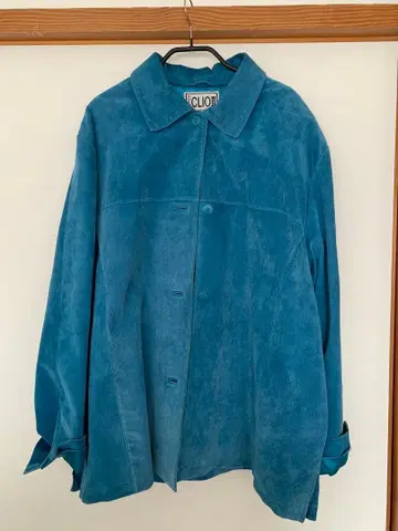 스웨이드 테일러드 자켓