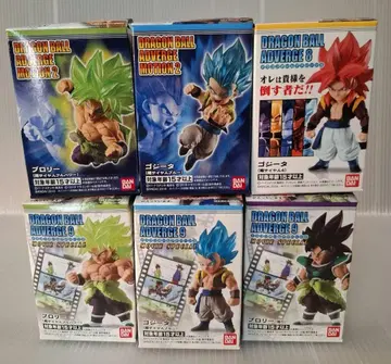 드래곤볼 어드버지 모션 6체 세트
