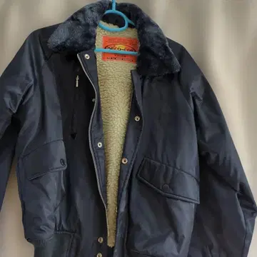 도카잔 CO-COS 네이비 작업 점퍼