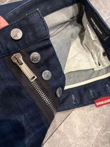 레어 DSQUARED2 데미지 가공 데님 거의 새상품 사이즈 46
