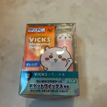 VICKS 메디케이티드 드롭스 치이카와 콜라보 치이카와