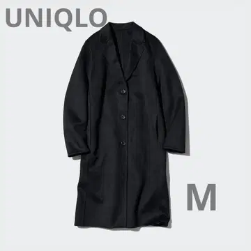 UNIQLO 더블 페이스 체스터 롱 코트 M
