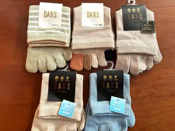 DAKS 여성용 5개 손가락 삭스 5켤레 세트 판매