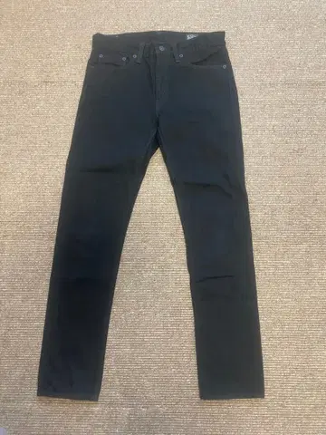 or slow 107 블랙 데님 아이비 핏 슬림 IVY