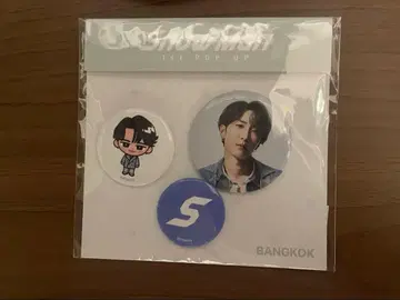 SnowMan 캔뱃지 3개 세트 방콕 와타나베 쇼타