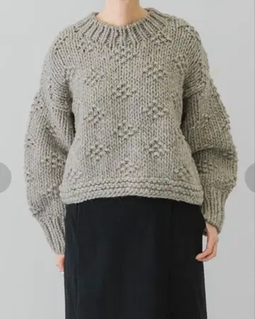 카구레 페루 로우게이지 니트