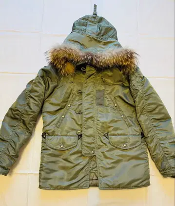 AVIREX N 3B 밀리터리 자켓 M 올리브 그린