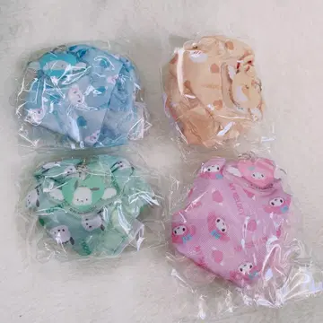 산리오 리본 참 시나몬 구데타마 마이멜로디 포차코 세트