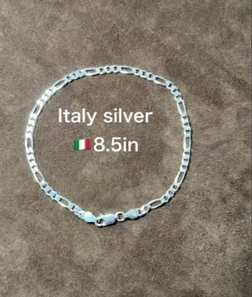 팔찌 Italy silver 이탈리아제 은 인기 피가로 체인 은 k레 x