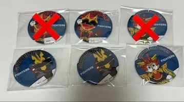 파이터즈 x 고쥬우쟈 고쥬우울프 고쥬우유니콘 콜라보 캔뱃지