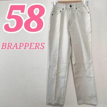 BRAPPERS 브라퍼즈 스트레이트 데님 허리 58 라이트 베이지