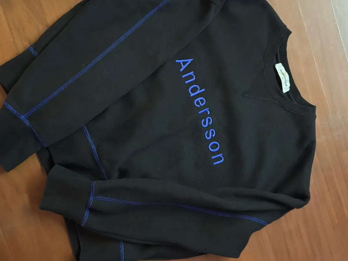 Andersson Bell Unisex Contrast Embroidery Sweatshirt for sale