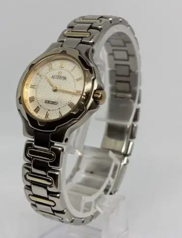 새상품급 작동 SEIKO ASTERISK 손목시계 앤티크 여성용