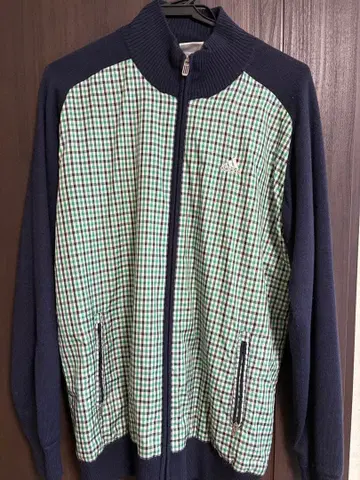 adidas 체크 무늬 자켓 L 사이즈