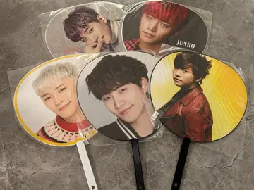 2PM 준호 JUNHO 공식 부채 세트 3