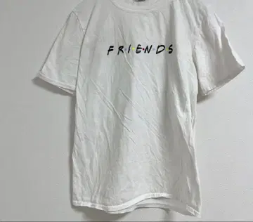 FRIENDS 로고 화이트 T셔츠 무비t