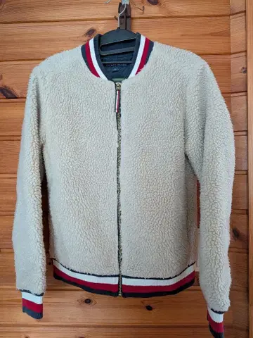 TOMMY HILFIGER 플리스 자켓 M 베이지