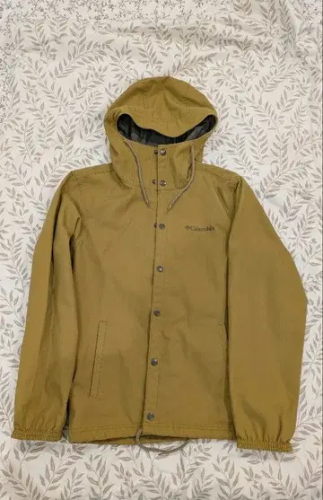 컬럼비아 남성용 카키색 후드티