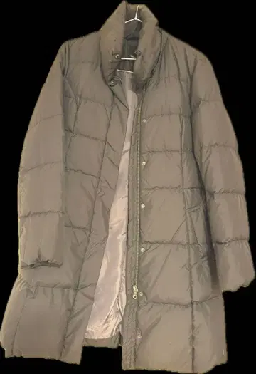 클리어 임프레션 다운 코트 블랙