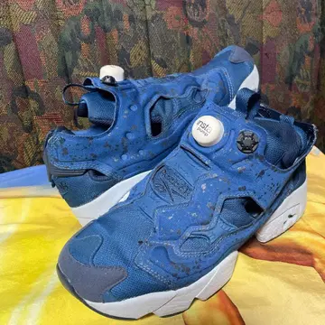 리복 인스타펌프 퓨리 네이비 한정판