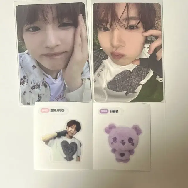 엔시티위시 서프사쿠야일괄 포카띠부씰스티커 컬러앨범팝업랜덤굿즈엠디 nct