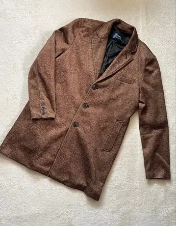 브라운 롱 자켓