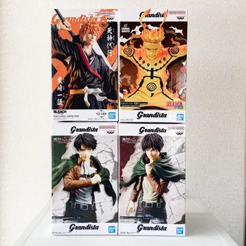 Grandista 피규어 쿠로사키 이치고 나루토 엘렌 리바이