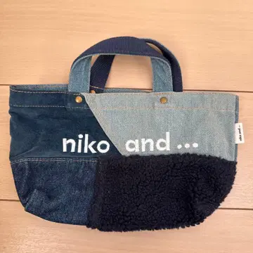 niko and - 데님 토트백