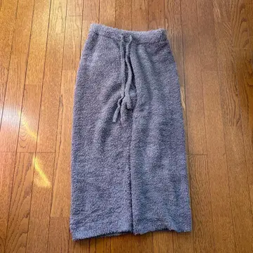 pique 그레이 플리스 롱 팬츠