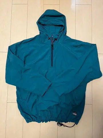 llbean 아웃도어 아노락 그린