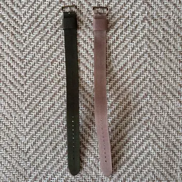 해밀턴 Khaki 나일론 스트랩 2색 세트