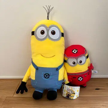 미니언 봉제 인형 2개 세트